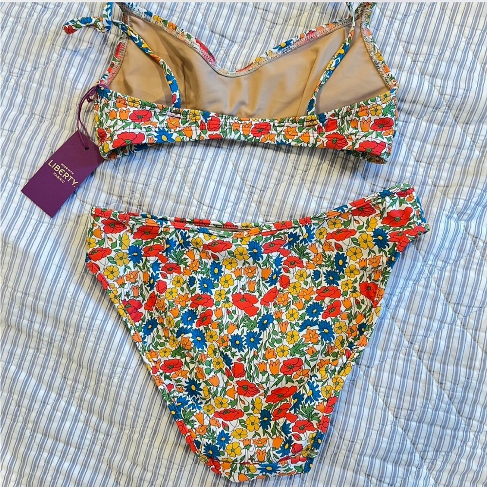 nu swim liberty fabric bikini set - Picture 2 of 2
